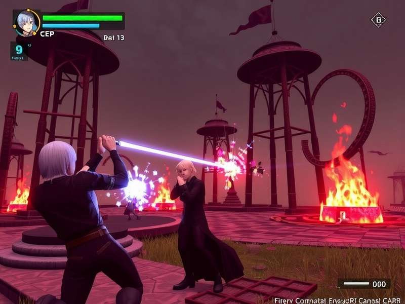 Fiery Combatant Encounter Characters